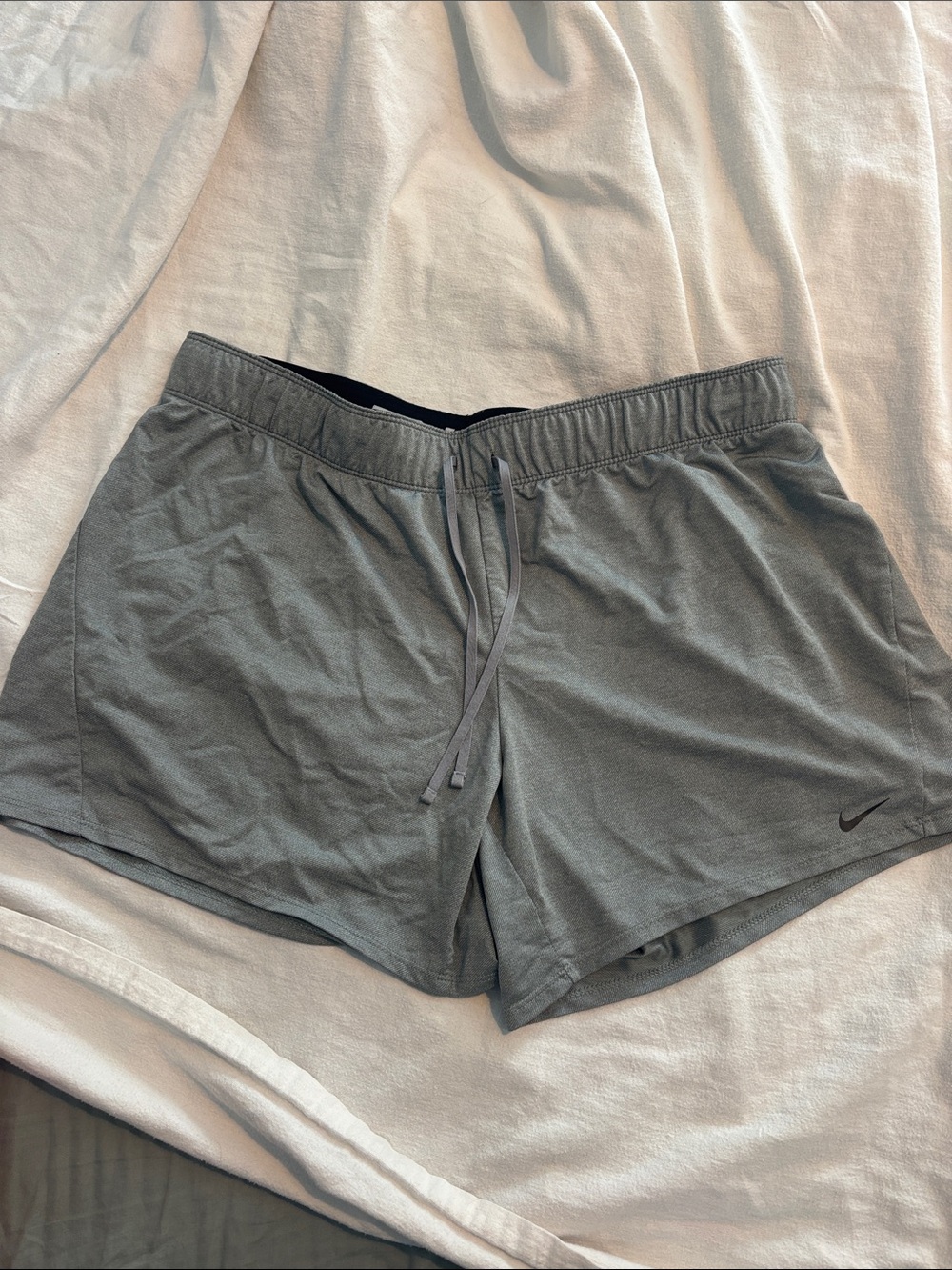 Nike Women’s Dri-fit Gray Athletic Shorts